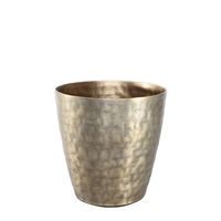 Apollo Tapered Planter - Antique Gold - Large - H19 x Dia19.5cm