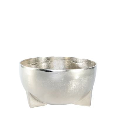 Poseidon Bowl - Silver - Large - H12.5 x 22cm