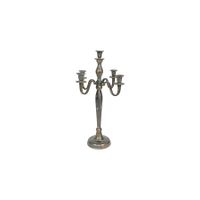 Creation Vogue Candelabra - Antique Silver - H80cm