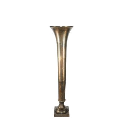 Poseidon Trumpet Vase - Antique Gold - Small - H117 x Dia29cm