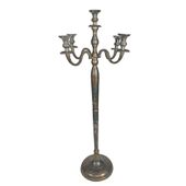 Creation Vogue Candelabra - Antique Silver - H150cm