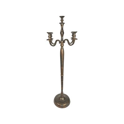 Creation Vogue Candelabra - Antique Gold- H120cm