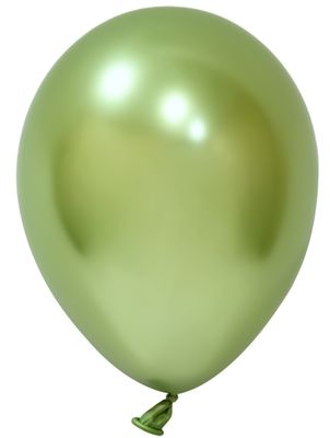 Balonevi Light Green Chrome Latex Balloon  - 5 inch  - 100pc