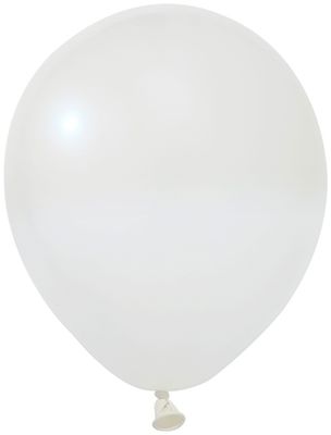 Balonevi White Latex Balloon - 10 inch - 100pc