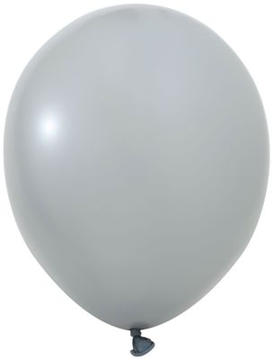 Balonevi Grey Latex Balloon - 10 inch - 100pc