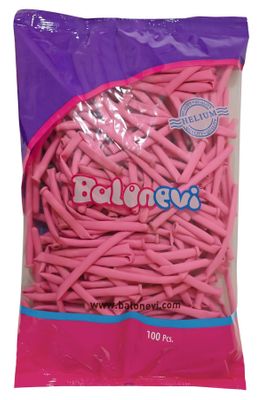 Balonevi Pink Modelling Balloon 260 - 100pcs