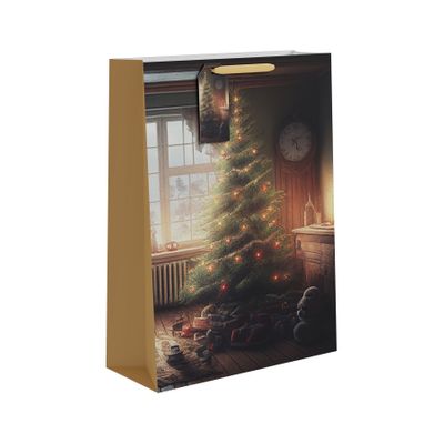 Traditional Christmas Tree Gift Bag XL - 45.5 x 33cm