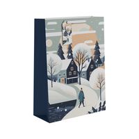Snowy Walk  Gift Bag XL - 45.5 x 33cm