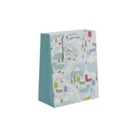 Mountain /Cable Car Scene Gift Bag L - 33 x 26.5cm