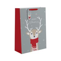 Merry Christmas Reindeer with Scarf XL - 45.5 x 33cm