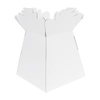 Pearlised White Living Vase (x30)