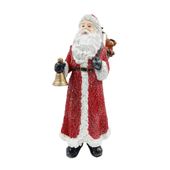 Standing Santa with Bell 38cm