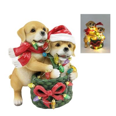 Dogs with light chain light up 18.5cm