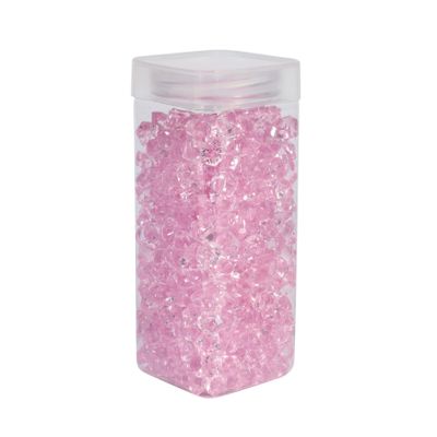 Acrylic Stone - Small -Lt Pink- Square Jar -320gr
