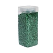 Pebbles  4-6mm -Dk Green-Square Jar - 900gr