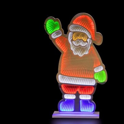 Santa light with timer Large