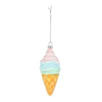 Ice Cream Cone Hanging Decoration - H14cm