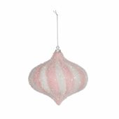 Onion Hanging Decoration - Pink - W16cm