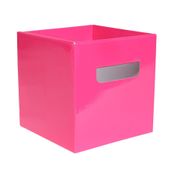 Pearlised Hot Pink Flower Box - (15x15cm) (x10)