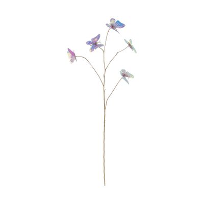 Butterfly Flower - Purple - 103cm