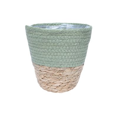 521549-Seagrass Indoor Planter Green 16cm