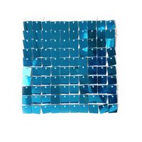 Sequin Wall Panel Square - Blue - 30 x 30cm