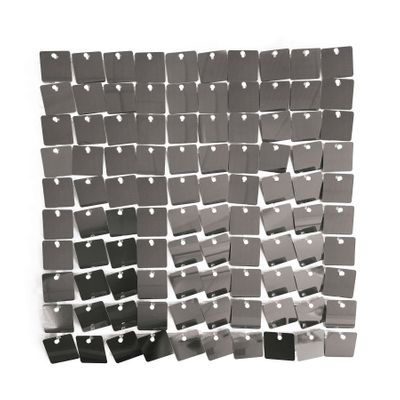 Sequin Wall Panel Square - Silver - 30 x 30cm