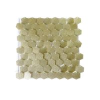 Sequin Wall Panel Hexagonal - Glitter Gold - 30 x 30cm