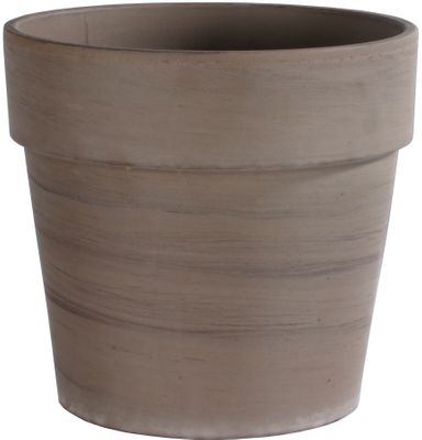 Basalt Terracotta Calima Pot (16.37 x 14.42cm)