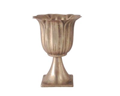 Creation Gilded Urn - Dia12 x H16.5cm