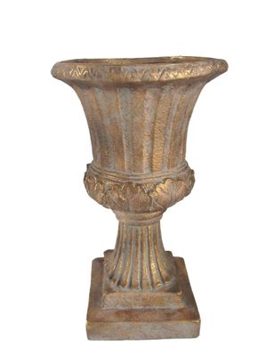 Creation Gilded Urn - Dia 39 x H64cm