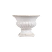 Hortus Home Montpellier Urn - Cream - Dia 20.8 x H16.5cm