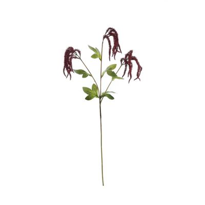 Essential Catkin Spray - Dark Red