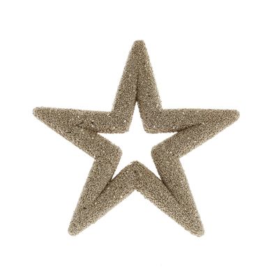 Star Hanging Decoration - Gold - 35cm