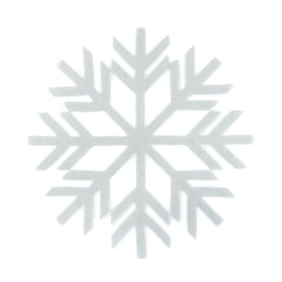 Snowflake Hanging Decoration - White - 45cm