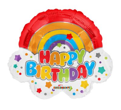Birthday Rainbow Balloon - 18 Inch