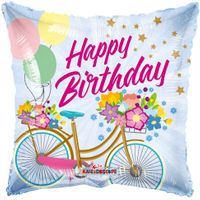 Birthday Bike Balloon - 18 Inch