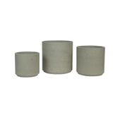 Hortus Classic Cemento Cylinder Planter - x 3