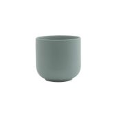 Hortus Havana Ceramic Pot - Matt Grey - Dia14 x H13cm