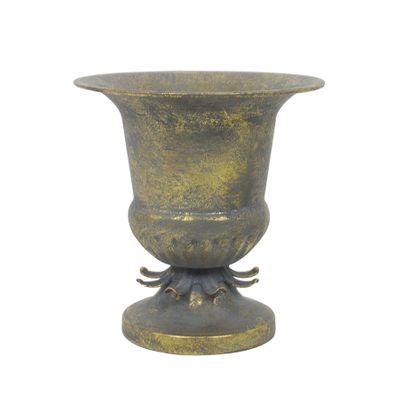 Creation Metal Urn - Dia 20 x H21cm