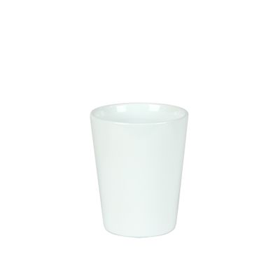 Hortus Vienna Ceramic Pot - Glossy White - Dia10 x H12cm