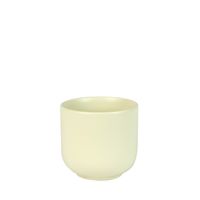 Hortus Havana Ceramic Pot - Matt Cream - Dia14 x H13cm