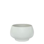 Hortus Belgrade Ceramic Bowl - Matt White - Dia24 x H17.5cm