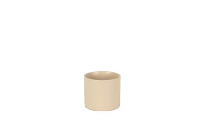 Hortus Sofia Ceramic Pot - Matt Pink -Dia 8 x 7cm