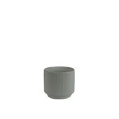 Hortus Tokyo Ceramic Pot - Matt White - Dia16 x H13cm