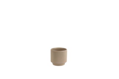 Hortus Tokyo Ceramic Pot - Matt Pink - Dia12.5 x H11.5cm