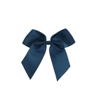 15x12cm Navy Bow. 50mm Grossgrain Ribbon with Adhesive Sticker on Back