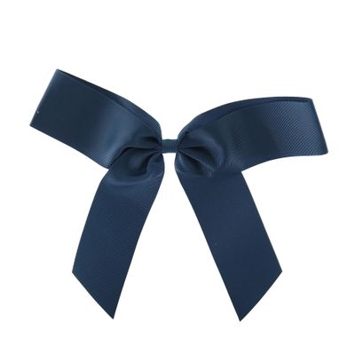 24x16cm Navy Bow. 50mm Grossgrain Ribbon with Adhesive Sticker on Back