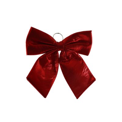 Red Satin Bow - Dia 44cm