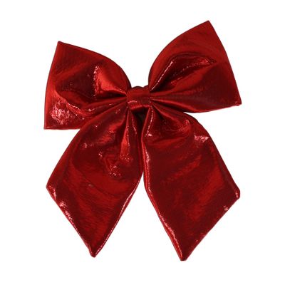 Red Satin Bow - Dia  22cm